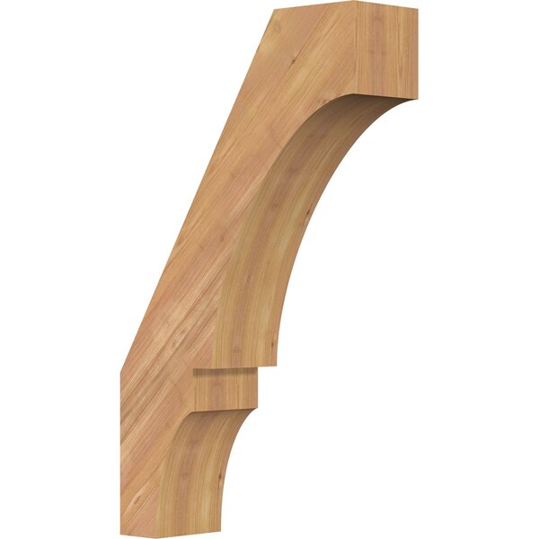 Ekena Millwork 5 1/2"W x 18"D x 30"H Balboa Smooth Knee Brace, Western Red Cedar BRC06X18X30BOA00SWR - main